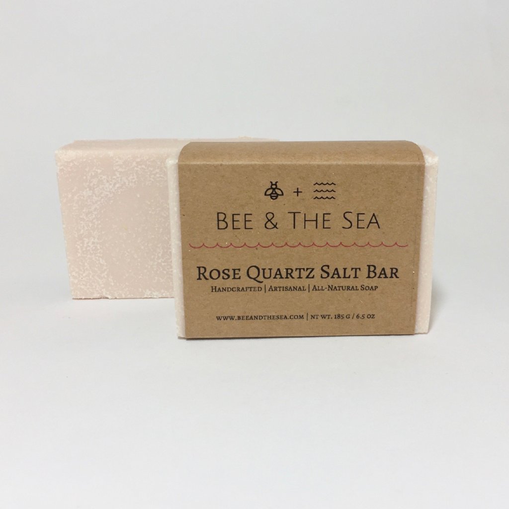 Rose Quartz Sea Salt Bar